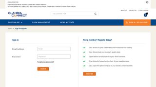 Sign in - Glanbia Connect