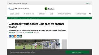 Glanbrook Youth Soccer Club caps off another season | Sachem.ca