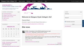 Glasgow Clyde College VLE