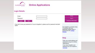 Online Applications - Glasgow Clyde College