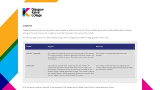 Online Application and Review System - Glasgow Kelvin College