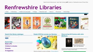 Renfrewshire libraries > Home