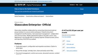 Glasscubes Enterprise - Official - Digital Marketplace