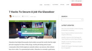 7 Hacks To Secure A Job Via Glassdoor - Whatfix Blog