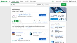 logins Reviews | Glassdoor