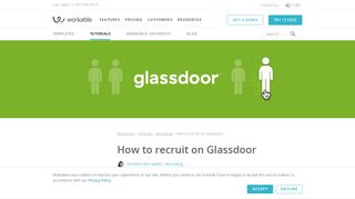 How to recruit on Glassdoor | Workable