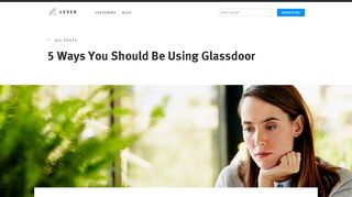5 Ways You Should Be Using Glassdoor - Lever
