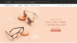 EyeBuyDirect: Buy Glasses Online – 1200+ Frames from $6