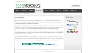 Glasses Guide - Acorn Assessors