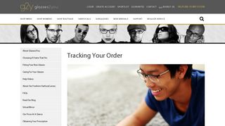 Tracking Your Order | Glasses2You