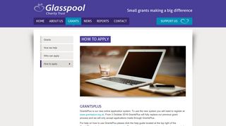 How to apply - Glasspool