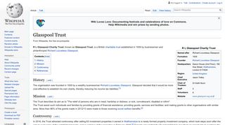 Glasspool Trust - Wikipedia
