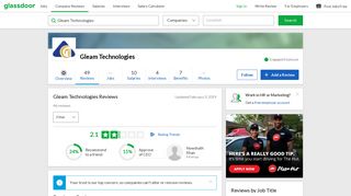 Gleam Technologies Reviews | Glassdoor