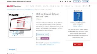 Online Ground School: Private Pilot - Gleim Aviation