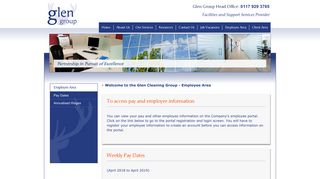Employee Info Archive - Glen Cleaning