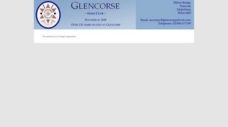 Glencorse Golf Club - Member Login