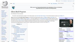 Glenn Beck Program - Wikipedia