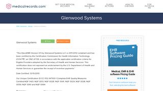 Glenwood Systems | MedicalRecords.com