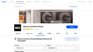 Working as a Consultant at Gerson Lehrman Group: Employee ...