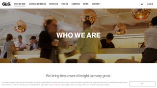 Who We Are | GLG - Gerson Lehrman Group
