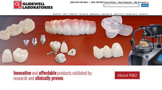 Glidewell Dental Laboratory Services and Dental Lab Products