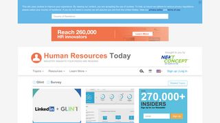 Glint and Survey - Human Resources Today