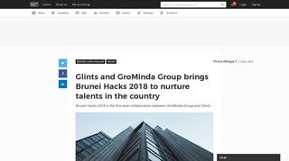 Glints and GroMinda Group brings Brunei Hacks 2018 to nurture ... - e27
