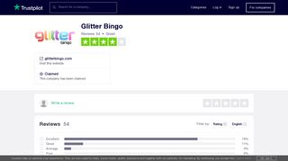 Glitter Bingo Reviews | Read Customer Service Reviews of ... - Trustpilot