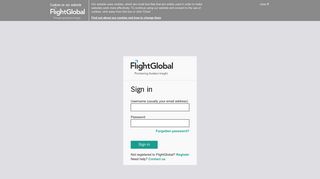 FlightGlobal Login