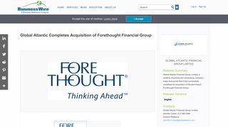 Global Atlantic Completes Acquisition of Forethought Financial Group ...