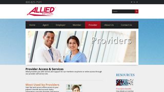 Provider - Allied National