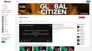 Global Citizen - YouTube