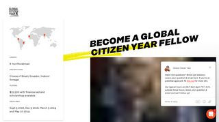 Tuition & Financial Aid | Global Citizen Year