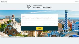 Global Compliance - Login