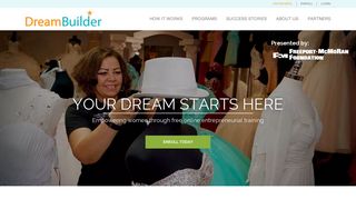 Home Page - DreamBuilder The Women's Business Creator