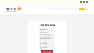 See our Jobs - Global Employment Solutions