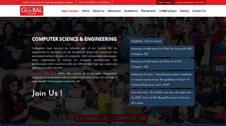 Bachelor of Engineering - Global Engineering College