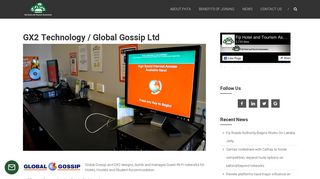GX2 Technology / Global Gossip Ltd - Fiji Hotel and Tourism ...