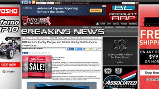 BREAKING: Hobby People and Global Hobby Distributors to close ...