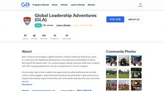 Global Leadership Adventures (GLA) | Reviews and Programs | Go ...
