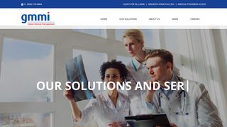 Our Solutions - GMMI, Inc. - Global Medical Management