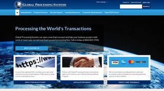 Global Processing Systems: Merchant Account & Credit Card Processing