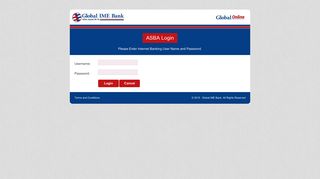 Global IME Bank: Internet Banking - Global IME Bank Ltd.