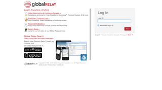Global Relay Archive & Compliance Reviewer: General Authentication ...