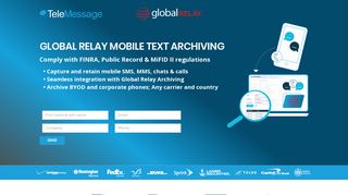 Global Relay Text Archiving | Retain & Capture SMS, MMS & Calls