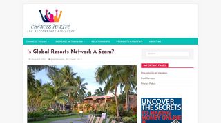 Is Global Resorts Network A Scam?-Chances to Live |