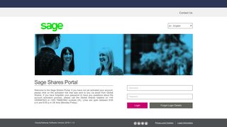 Sage Shares Portal