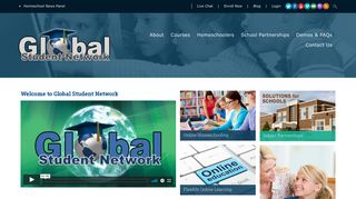 Global Student Network | Online Homeschool Curriculum Home ...