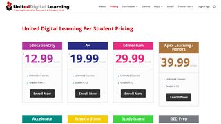Pricing - United Digital Learning