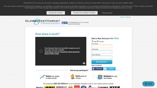 Paid Surveys - GlobalTestMarket - Free Registration